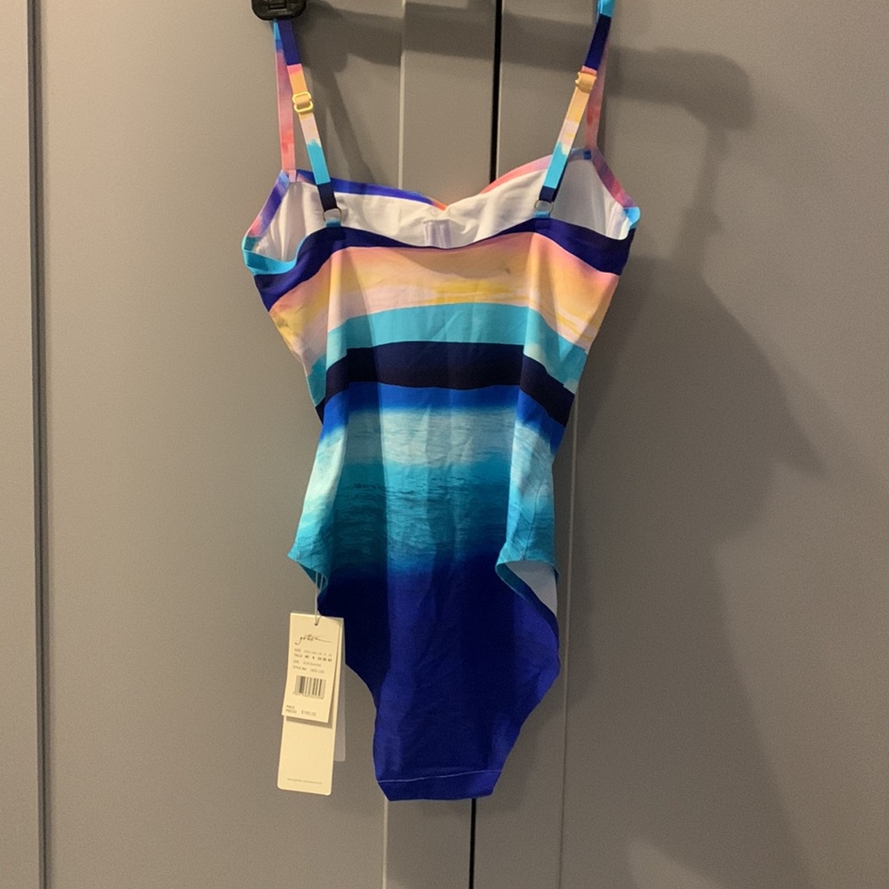Gottex Sunrise Print Swimsuit size 8 - Picture 2 of 10